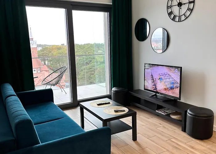 Apartamento Hevenia 75 Z Bocznym Widokiem Na Morze