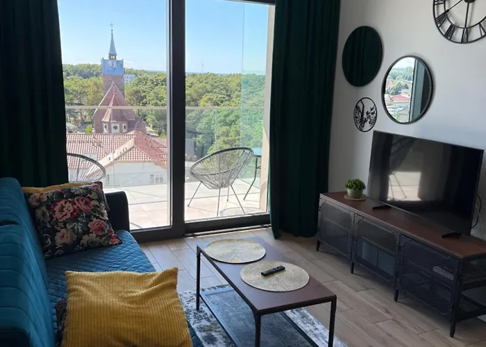 Hevenia 75 Z Bocznym Widokiem Na Morze Apartamento *